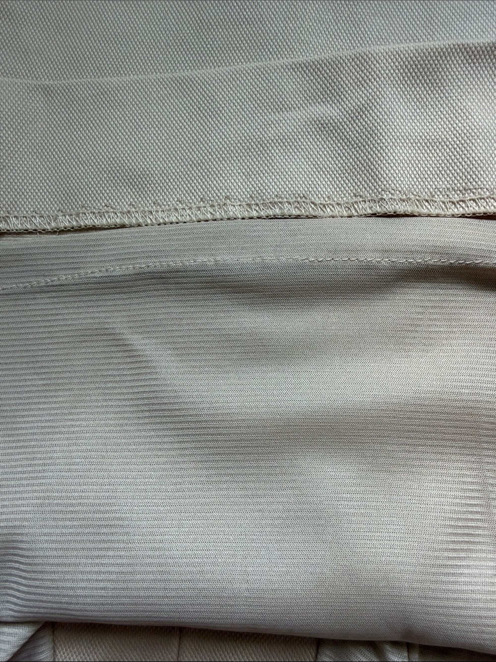 ANTONIO MELANI Beige Sleeveless Mini Dress with White Bead Detail Size 8 - Picture 4 of 5
